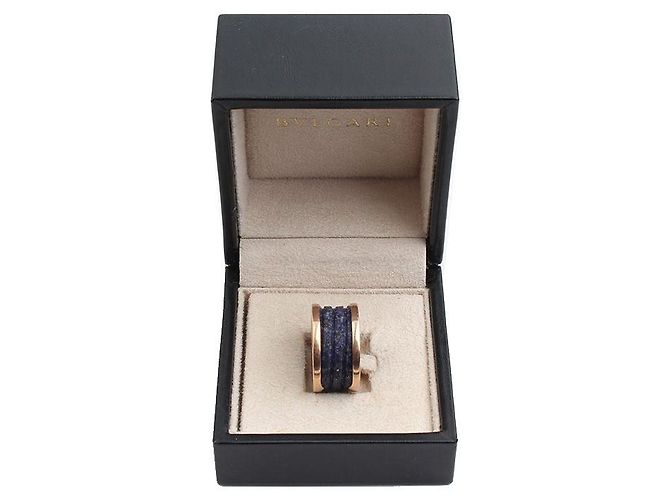 Bulgari Roségoldener Lapis-Lazuli-Ring Pink - Ansicht 6