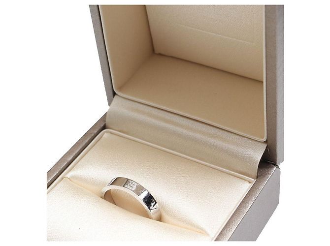 Bulgari Anello in oro bianco - vista 4