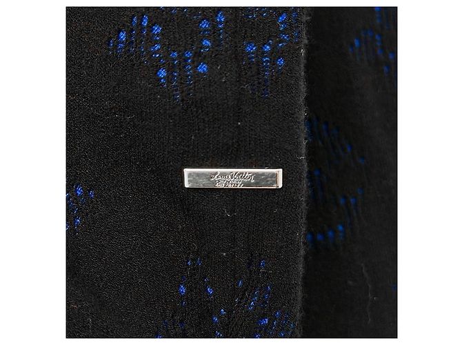 Louis Vuitton Monogramm Drop Knit Bomberjacke Blau - Ansicht 6