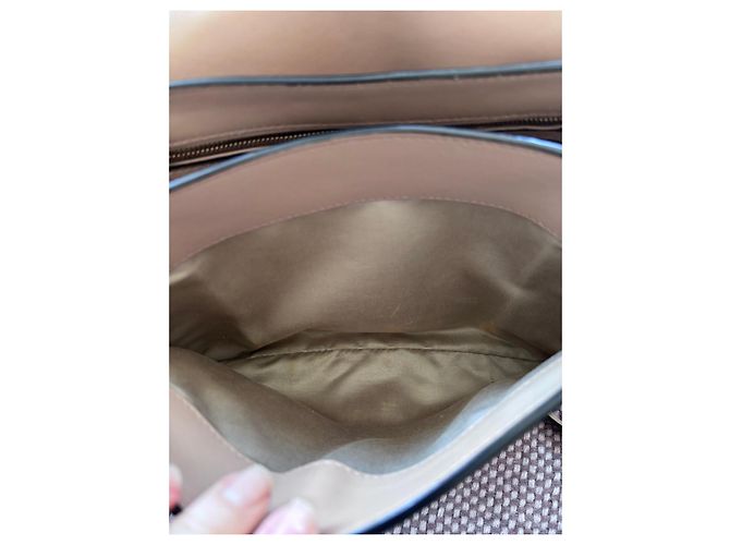 Miu Miu Borsa in pelle beige - vista 13