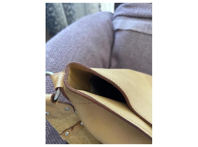 Prada Borsa Hobo in pelle Beige - vista 12