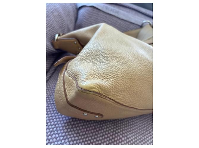 Prada Borsa Hobo in pelle Beige - vista 7