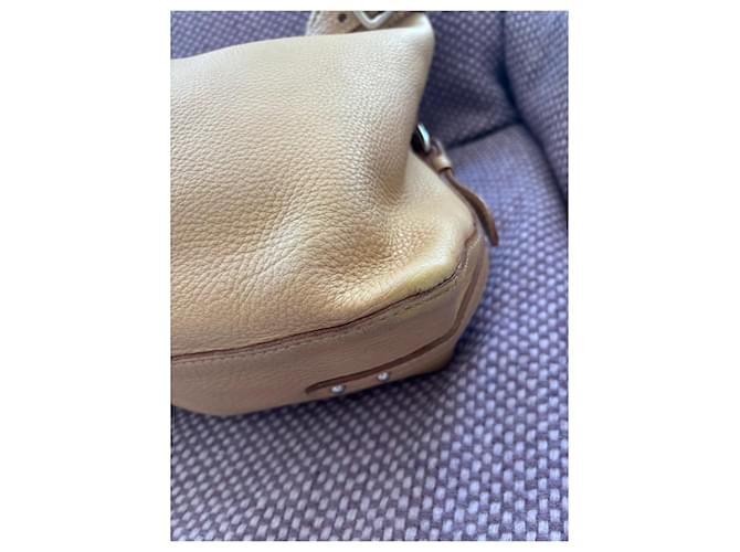 Prada Borsa Hobo in pelle Beige - vista 8