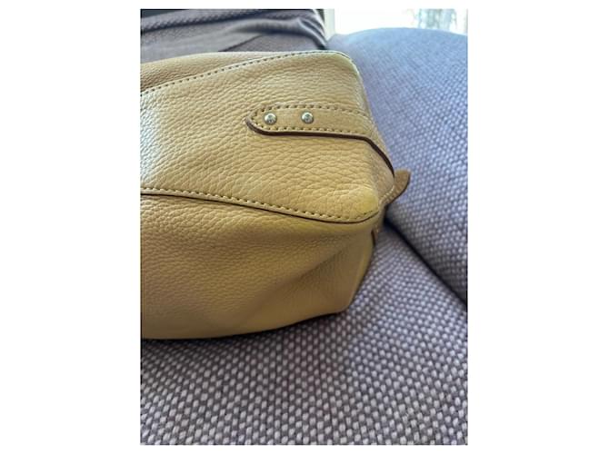 Prada Borsa Hobo in pelle Beige - vista 9