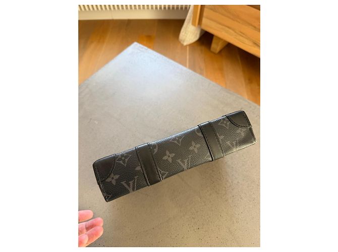 Louis Vuitton Soft Trunk Messenger Monogram Eclipse Schwarz - Ansicht 5