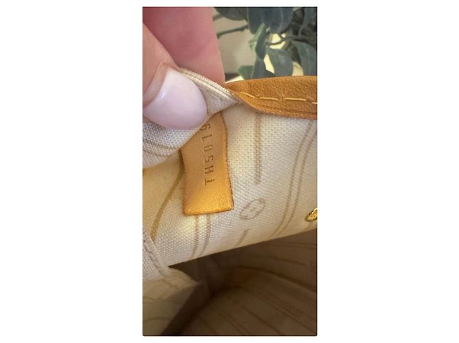 Louis Vuitton Neverfull MM Damier Azur Damier ebene - vista 11