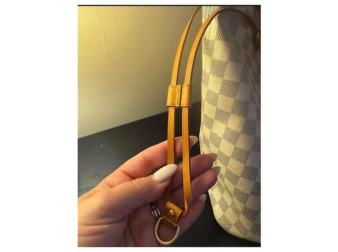 Louis Vuitton Neverfull MM Damier Azur Damier ebene - vista 2