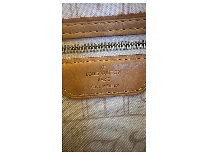 Louis Vuitton Neverfull MM Damier Azur Damier ebene - vista 7