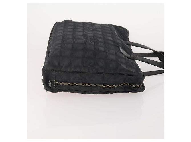 CHANEL Nuova linea di borse Tote in nylon 3 Set Nero Beige CC Auth BA12660 - vista 11