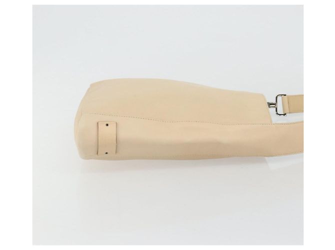 Borsa a Spalla GUCCI in Pelle Beige Argento 91761 Auth 178313 - vista 3