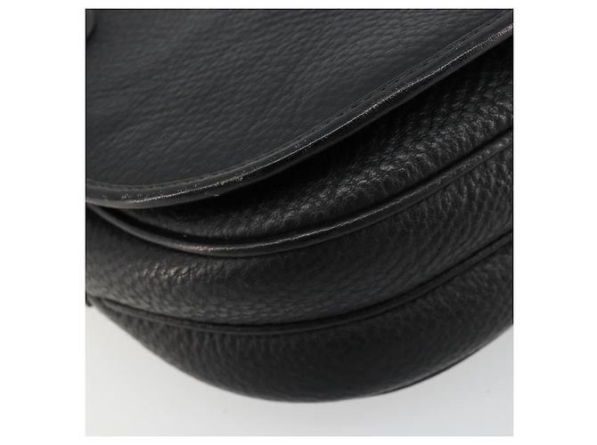 Borsa a Spalla VALENTINO in Pelle Nera e Oro Auth BA12898 Nero D'oro - vista 14