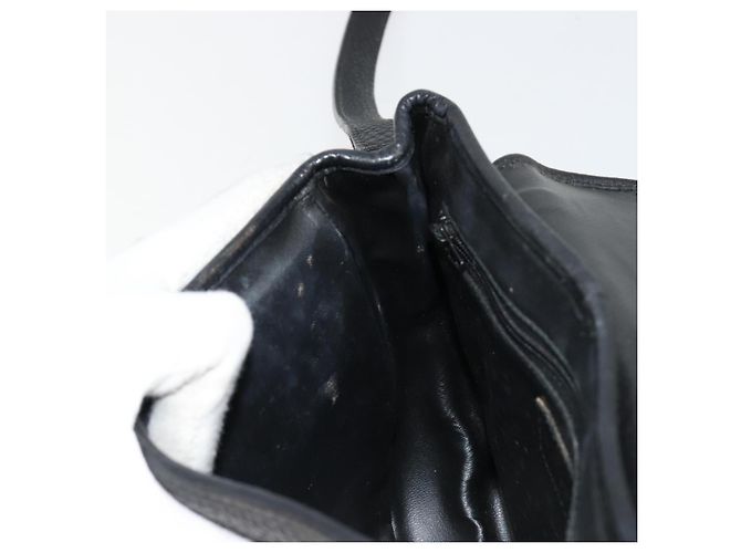 Borsa a Spalla VALENTINO in Pelle Nera e Oro Auth BA12898 Nero D'oro - vista 20