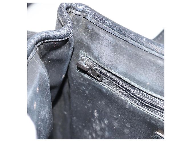 Borsa a Spalla VALENTINO in Pelle Nera e Oro Auth BA12898 Nero D'oro - vista 21
