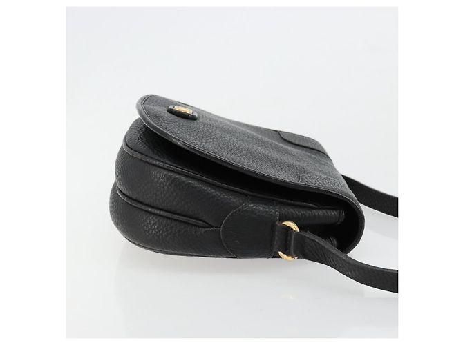 Borsa a Spalla VALENTINO in Pelle Nera e Oro Auth BA12898 Nero D'oro - vista 3
