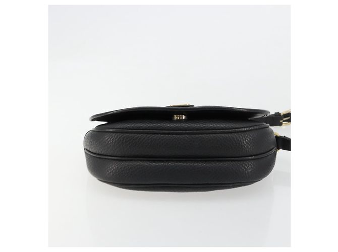 Borsa a Spalla VALENTINO in Pelle Nera e Oro Auth BA12898 Nero D'oro - vista 5