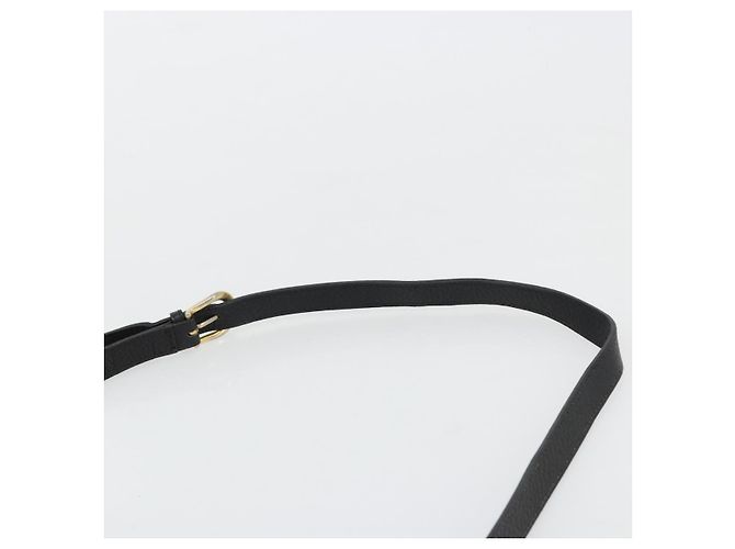 Borsa a Spalla VALENTINO in Pelle Nera e Oro Auth BA12898 Nero D'oro - vista 8