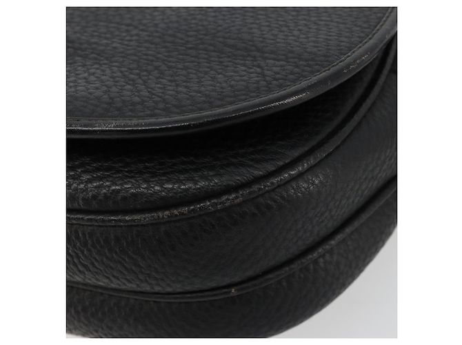 Borsa a Spalla VALENTINO in Pelle Nera e Oro Auth BA12898 Nero D'oro - vista 9