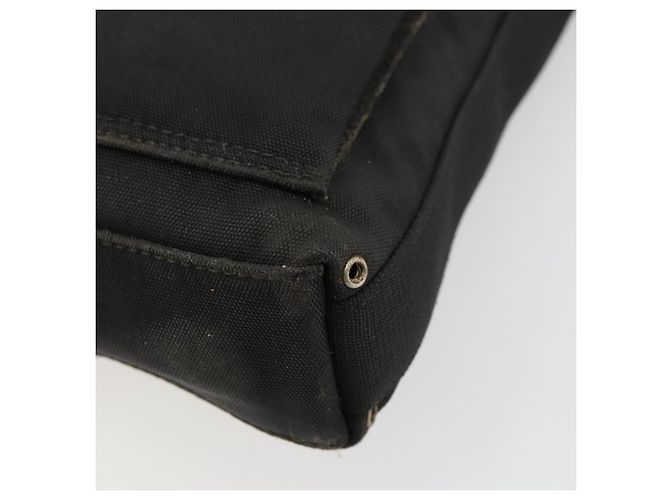 Borsa a Spalla GUCCI Nylon Nero Argento 92646 Auth 179896 - vista 15