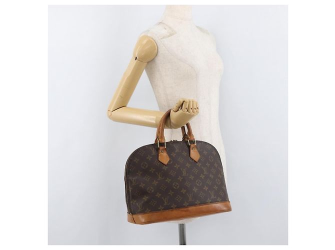 LOUIS VUITTON Borsa Monogram Alma M51130 LV Auth BA12691 Monogramma - vista 21