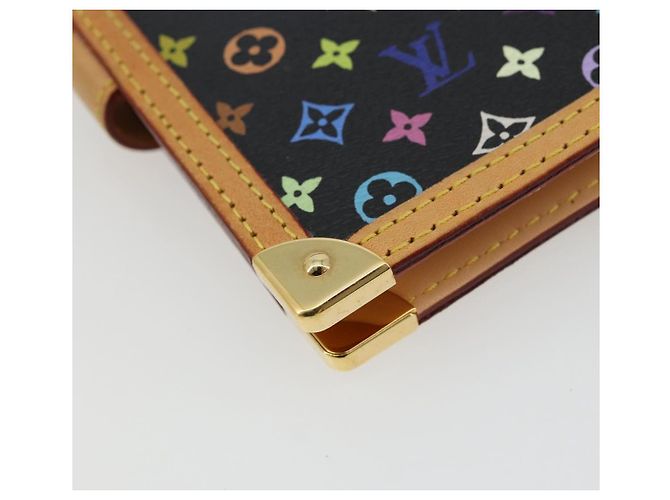 LOUIS VUITTON Agenda PM Monogram Multicolor Day Cover Black R20895 Auth 176772V Nero - vista 16