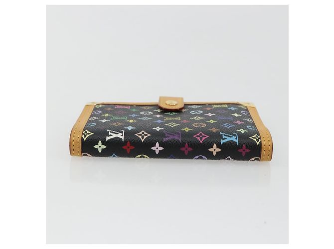 LOUIS VUITTON Agenda PM Monogram Multicolor Day Cover Black R20895 Auth 176772V Nero - vista 4