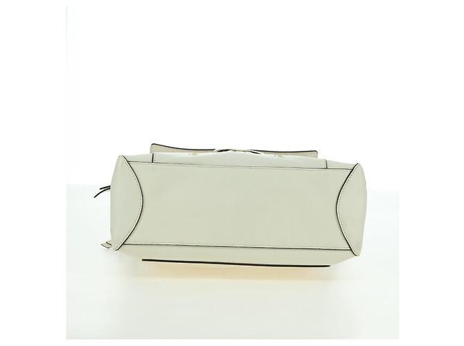 Chloé Borsa Chloe Fay in pelle 2way White Gold Auth am11624V Bianco D'oro - vista 5