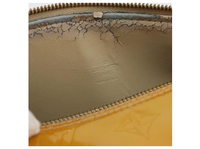 LOUIS VUITTON Borsa Monogram Vernis Bedford Beige M91006 LV Auth 180519 - Ansicht 10