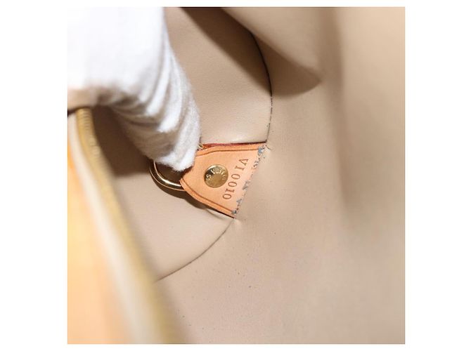 LOUIS VUITTON Borsa Monogram Vernis Bedford Beige M91006 LV Auth 180519 - Ansicht 12