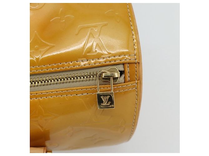 LOUIS VUITTON Borsa Monogram Vernis Bedford Beige M91006 LV Auth 180519 - Ansicht 17