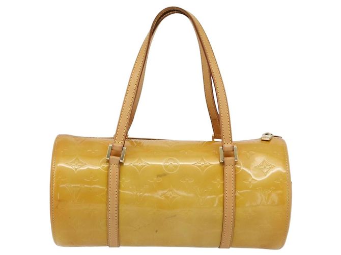 LOUIS VUITTON Borsa Monogram Vernis Bedford Beige M91006 LV Auth 180519 - Ansicht 2