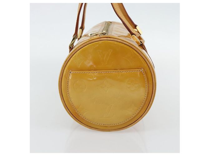 LOUIS VUITTON Borsa Monogram Vernis Bedford Beige M91006 LV Auth 180519 - Ansicht 3