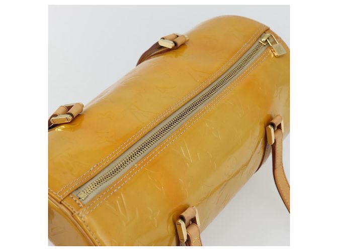 LOUIS VUITTON Borsa Monogram Vernis Bedford Beige M91006 LV Auth 180519 - Ansicht 6