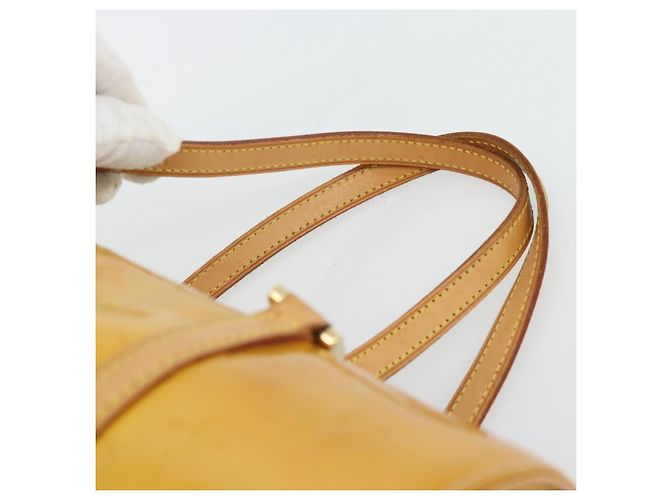 LOUIS VUITTON Borsa Monogram Vernis Bedford Beige M91006 LV Auth 180519 - Ansicht 8