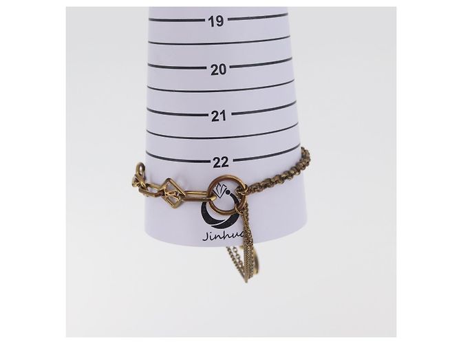 Bracciale LOUIS VUITTON Brassles Chne Vegas in metallo Gold M65362 LV Auth 179885 - vista 10