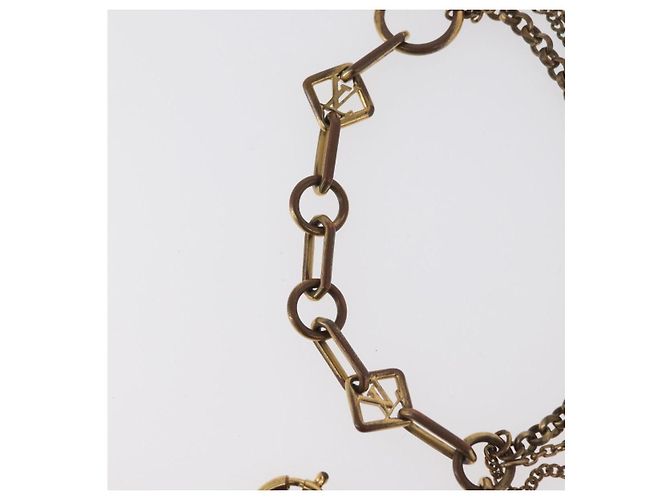 Bracciale LOUIS VUITTON Brassles Chne Vegas in metallo Gold M65362 LV Auth 179885 - vista 3