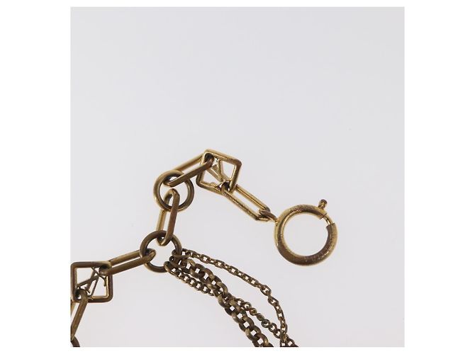 Bracciale LOUIS VUITTON Brassles Chne Vegas in metallo Gold M65362 LV Auth 179885 - vista 9