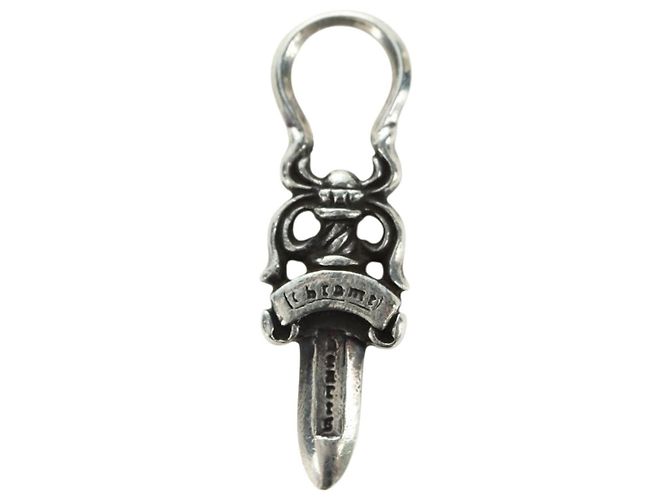 Pendente Chrome Hearts Dagger Charm Top Ag925 Silver Auth 180401M Argento - vista 2