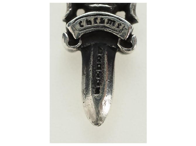 Pendente Chrome Hearts Dagger Charm Top Ag925 Silver Auth 180401M Argento - vista 7