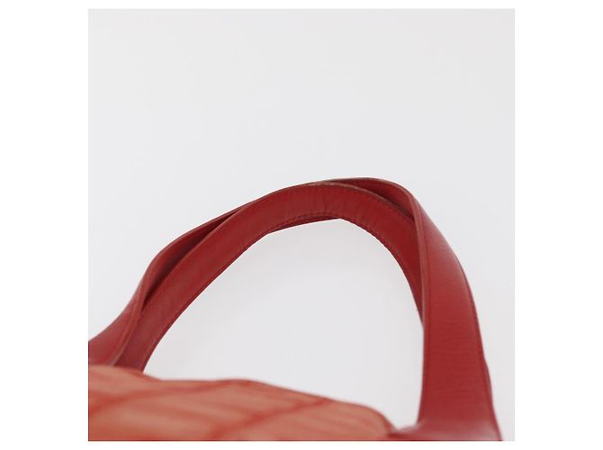 CHANEL Nuova Borsa Tote Travel in Nylon Rosso Argento CC Auth BA12813 - vista 14