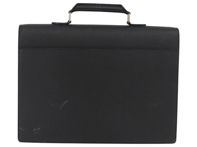 LOUIS VUITTON Epi Serviette Conseiller Business Bag Black M54422 LV Auth BA13021 - vista 2