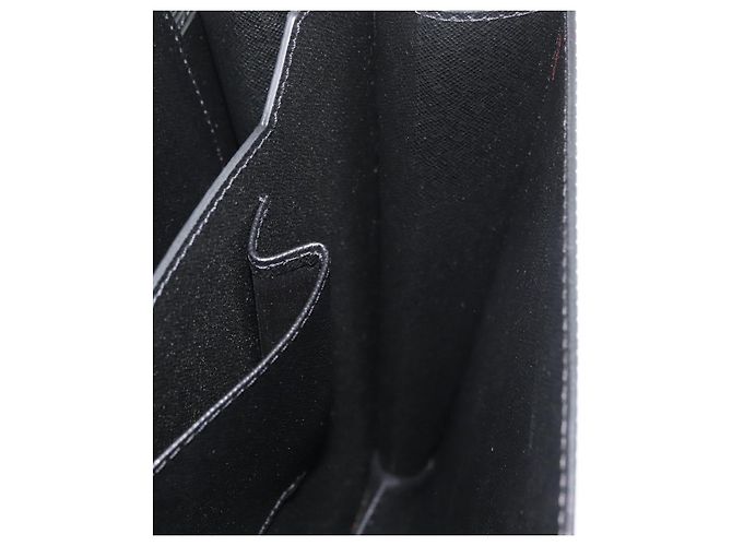 LOUIS VUITTON Epi Serviette Conseiller Business Bag Black M54422 LV Auth BA13021 - vista 20