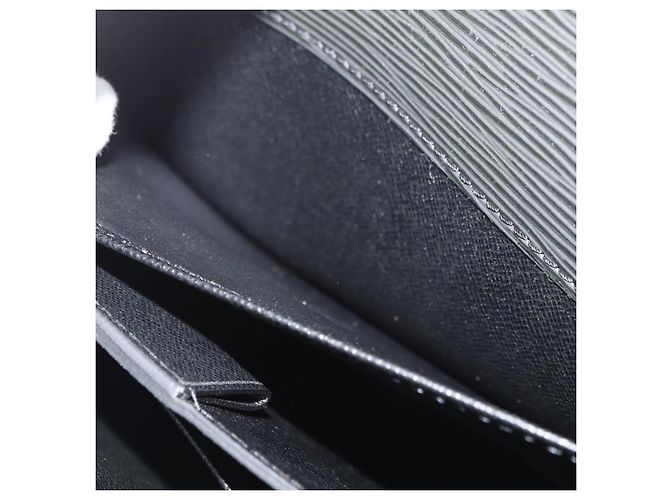 LOUIS VUITTON Epi Serviette Conseiller Business Bag Black M54422 LV Auth BA13021 - vista 25