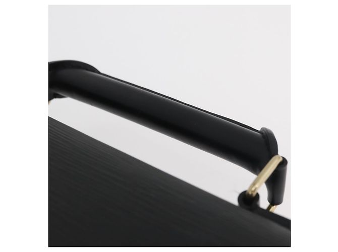 LOUIS VUITTON Epi Serviette Conseiller Business Bag Black M54422 LV Auth BA13021 - vista 9