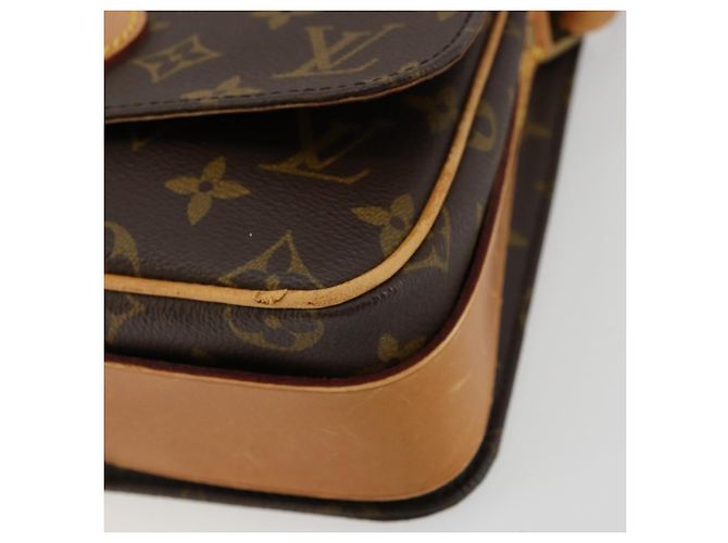 LOUIS VUITTON Borsa a tracolla Monogram Cartouchiere MM M51253 LV Auth BA12690 Monogramma - vista 15