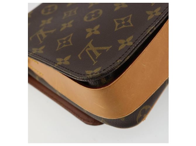 LOUIS VUITTON Borsa a tracolla Monogram Cartouchiere MM M51253 LV Auth BA12690 Monogramma - vista 17