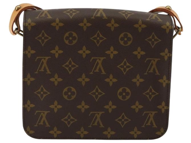 LOUIS VUITTON Borsa a tracolla Monogram Cartouchiere MM M51253 LV Auth BA12690 Monogramma - vista 2