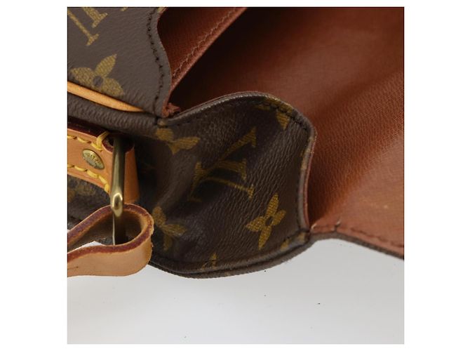LOUIS VUITTON Borsa a tracolla Monogram Cartouchiere MM M51253 LV Auth BA12690 Monogramma - vista 20