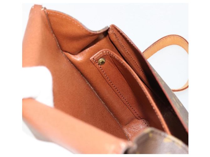 LOUIS VUITTON Borsa a tracolla Monogram Cartouchiere MM M51253 LV Auth BA12690 Monogramma - vista 22