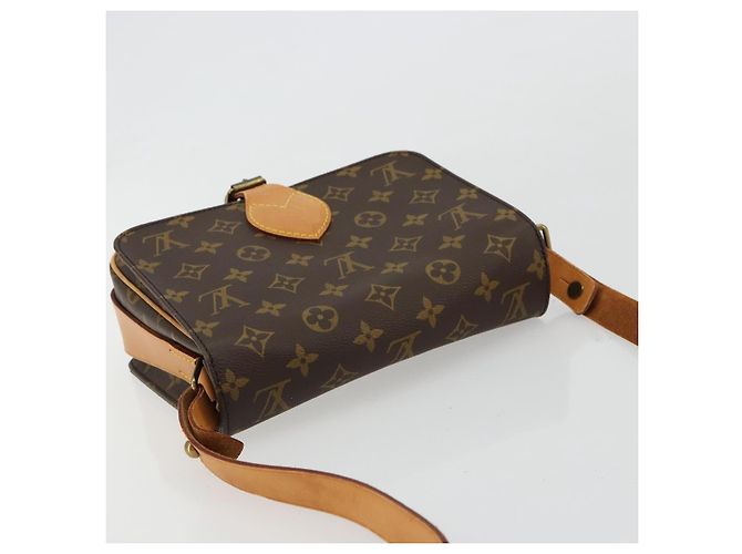 LOUIS VUITTON Borsa a tracolla Monogram Cartouchiere MM M51253 LV Auth BA12690 Monogramma - vista 6