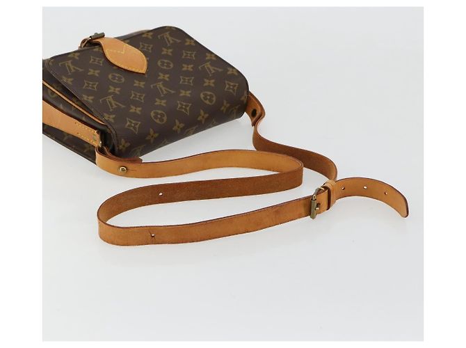 LOUIS VUITTON Borsa a tracolla Monogram Cartouchiere MM M51253 LV Auth BA12690 Monogramma - vista 7